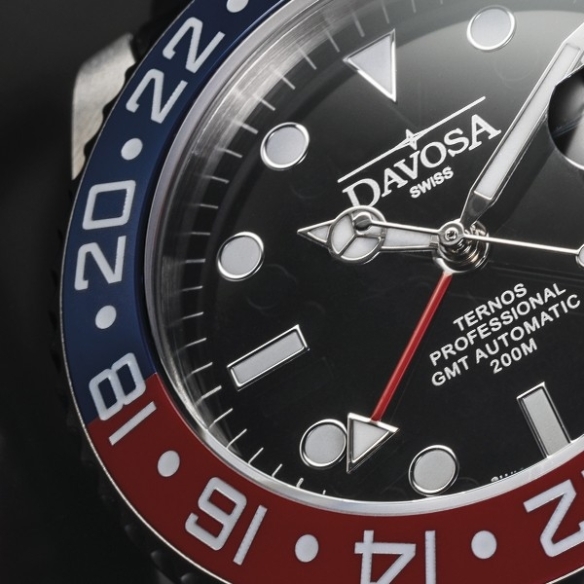 Ternos Professional TT GMT Automatic watch 161.571.60 DAVOSA - 8