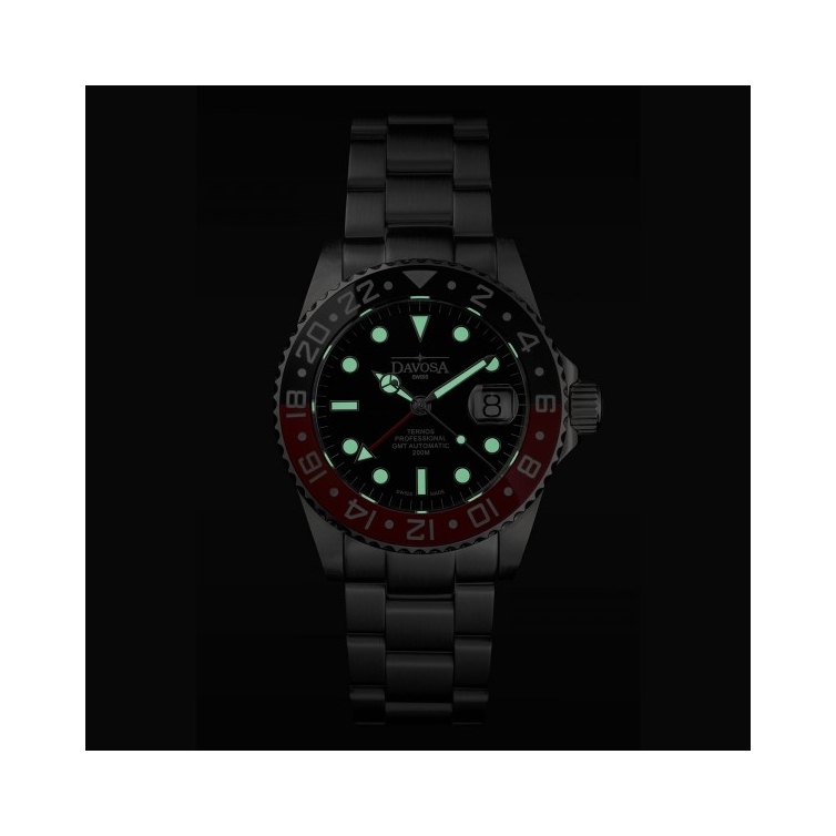 Ternos Professional TT GMT Automatic hodinky 161.571.90 DAVOSA - 7