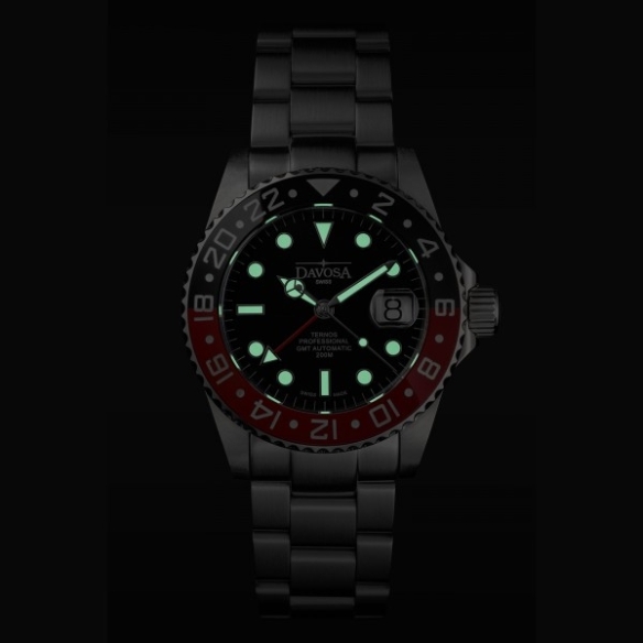 Ternos Professional TT GMT Automatic hodinky 161.571.90 DAVOSA - 7