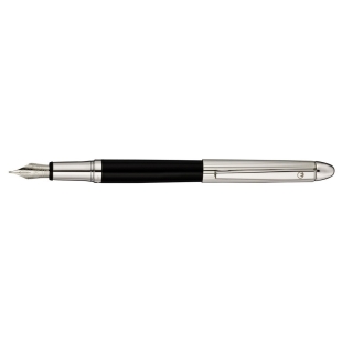 Pocket Black Fountain Pen WALDMANN - 1