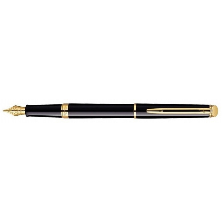 Hémisphére Essential Black Lacquer GT fountain pen WATERMAN - 1