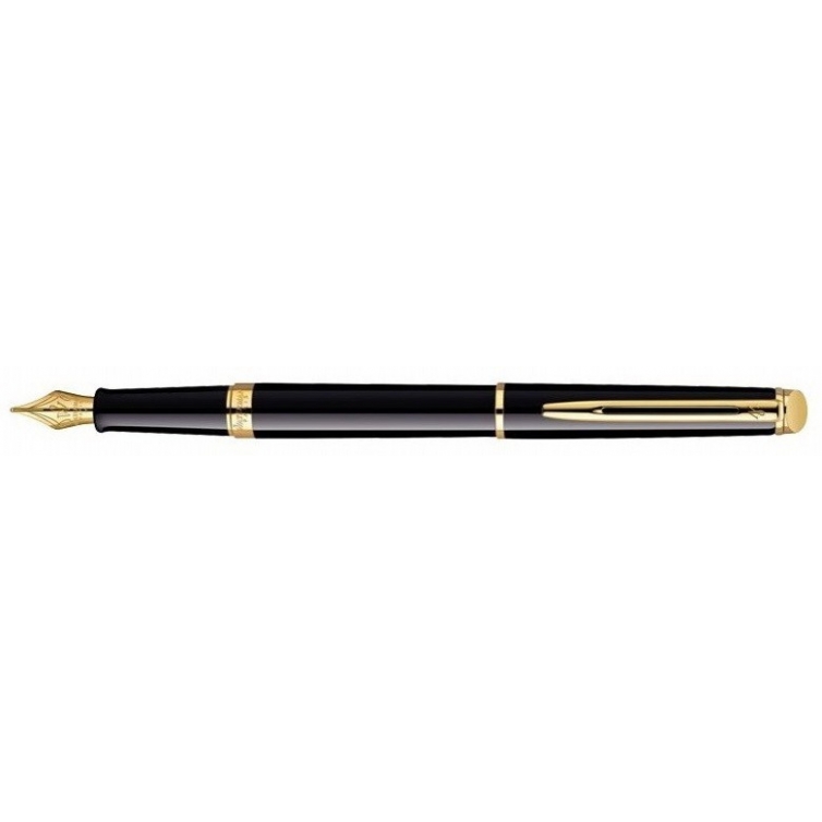 Hémisphére Essential Black Lacquer GT fountain pen WATERMAN - 1