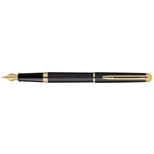 Hémisphére Essential Matt Black GT fountain pen WATERMAN - 1