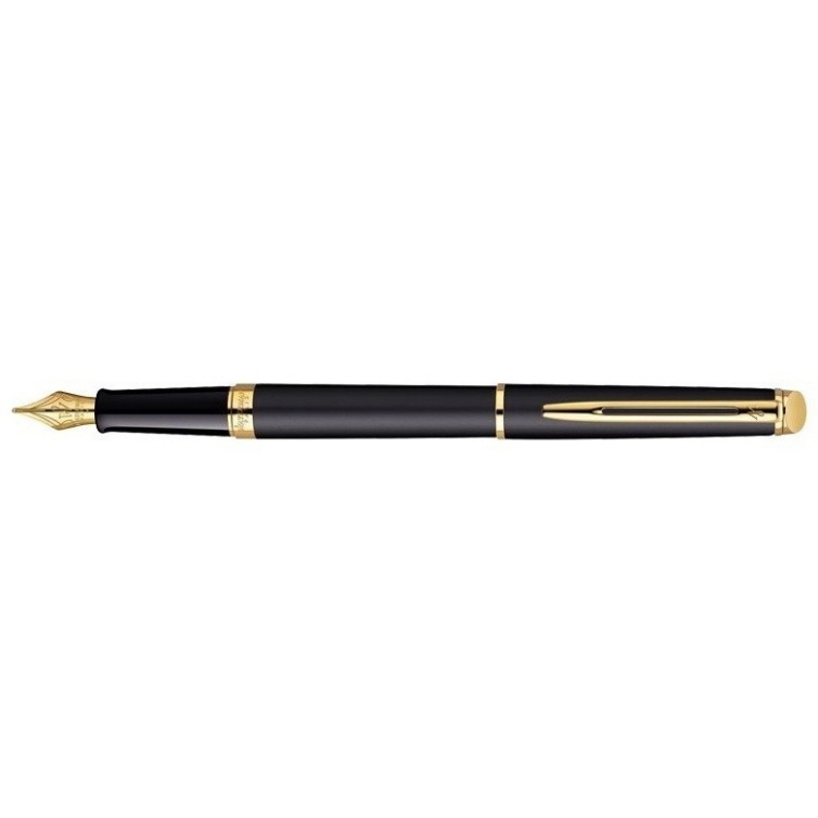 Hémisphére Essential Matt Black GT fountain pen WATERMAN - 1