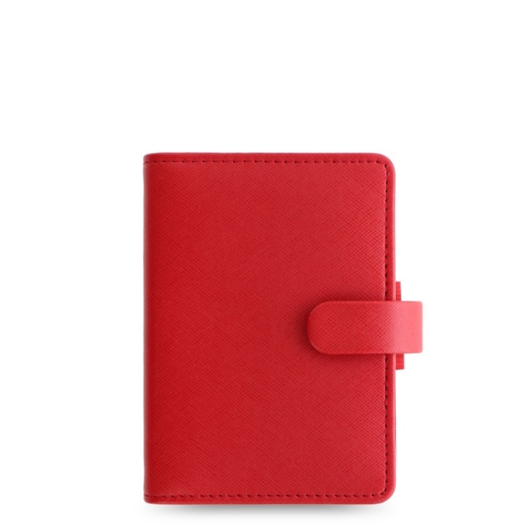 Saffiano diár mini červený FILOFAX - 1