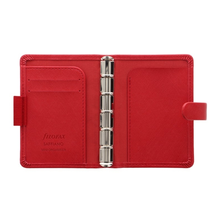 Saffiano diár mini červený FILOFAX - 3