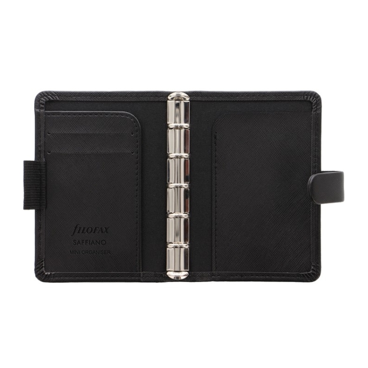 Saffiano diár mini čierny FILOFAX - 3