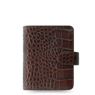 Classic Croc Organizer Pocket chestnut FILOFAX - 1