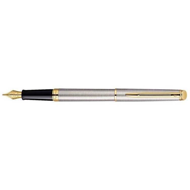 Hémisphére Essential Stainless Steel GT fountain pen WATERMAN - 1