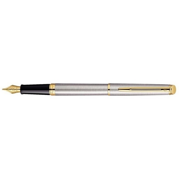 Hémisphére Essential Stainless Steel GT fountain pen WATERMAN - 1