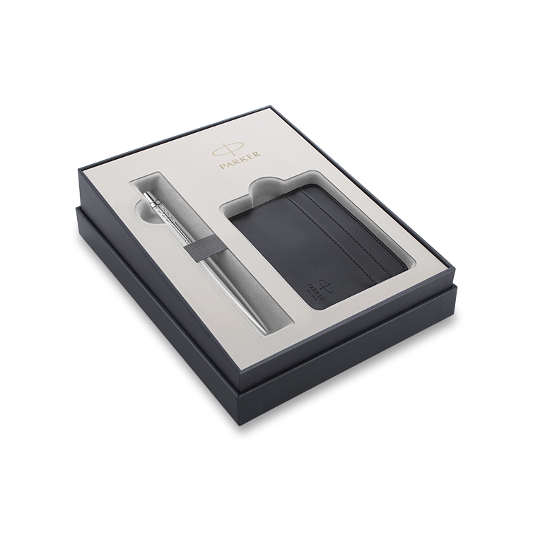 Gift Set Jotter XL Monochrome CT Ballpoint pen and Card Holder