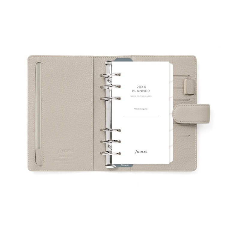 Norfolk diár osobný taupe FILOFAX - 3
