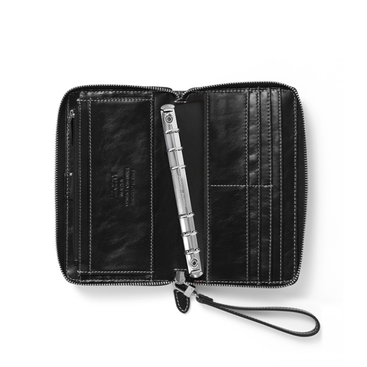 Malden Compact Zip Personal Organiser noir FILOFAX - 5