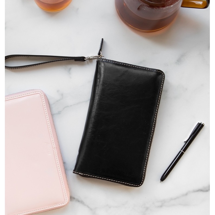 Malden Compact Zip Personal Organiser schwarz FILOFAX - 6