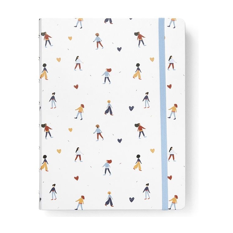 Together Girls notebook A5 biely FILOFAX - 1