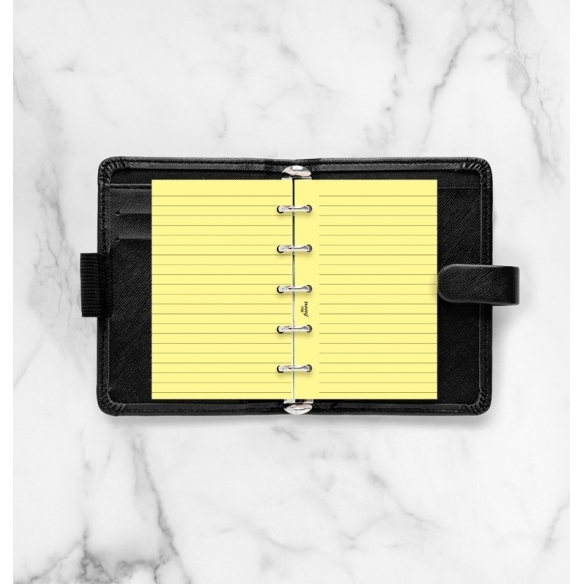Náplň linajkový papier mini žltý FILOFAX - 2