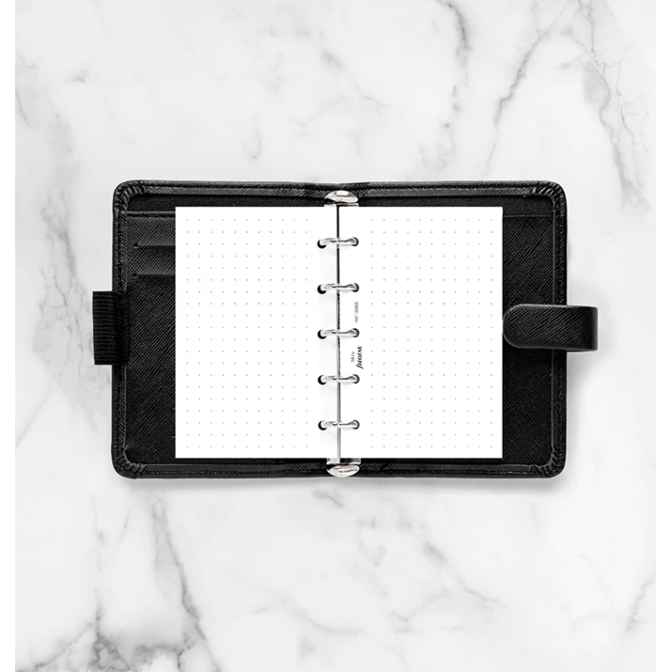 Dotted Notepaper Mini white FILOFAX - 2