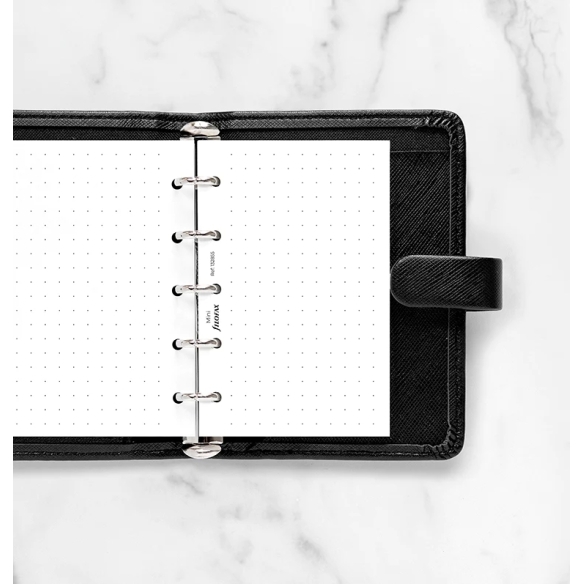 Dotted Notepaper Mini white FILOFAX - 1