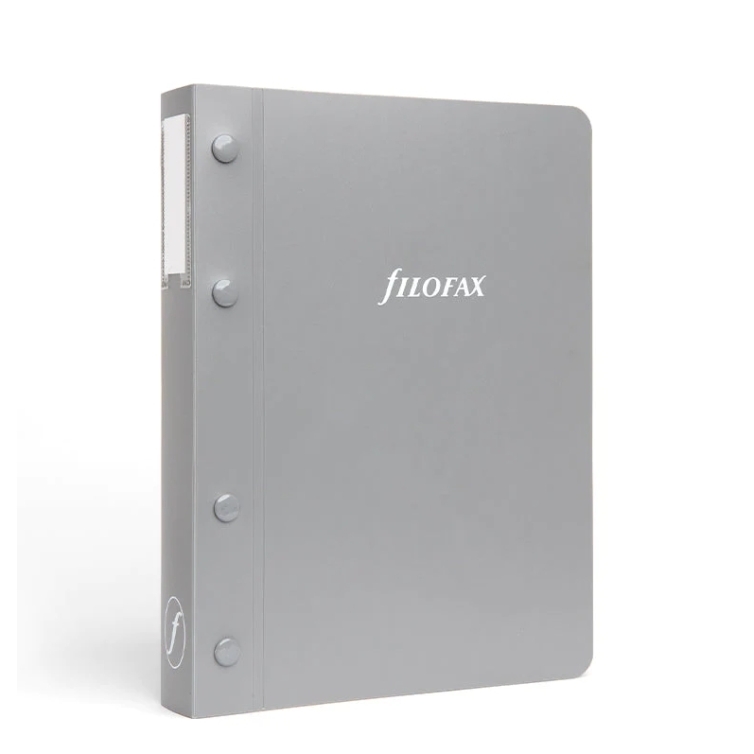 Archivačný zakladač na náplne notebook A5 sivý FILOFAX - 1