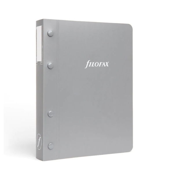 Archivačný zakladač na náplne notebook A5 sivý FILOFAX - 1