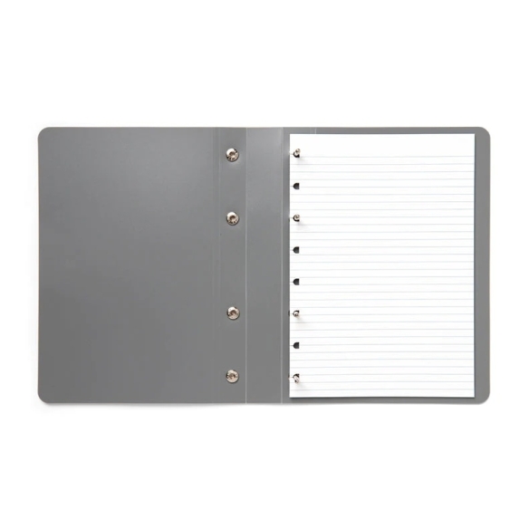 Archivačný zakladač na náplne notebook A5 sivý FILOFAX - 2