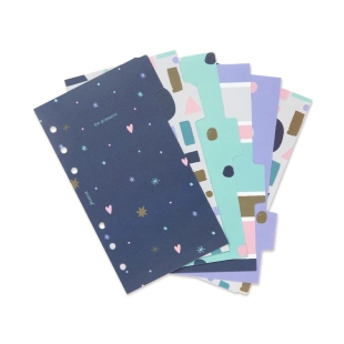 Good Vibes rozraďovače pre diár osobný FILOFAX - 1