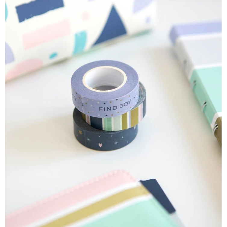 Jeu de rubans adhésifs Good Vibes Washi Tape FILOFAX - 4