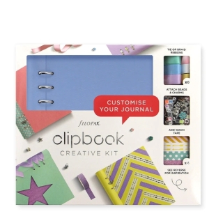 Kreativní sada Clipbook A5 vista modrá FILOFAX - 1