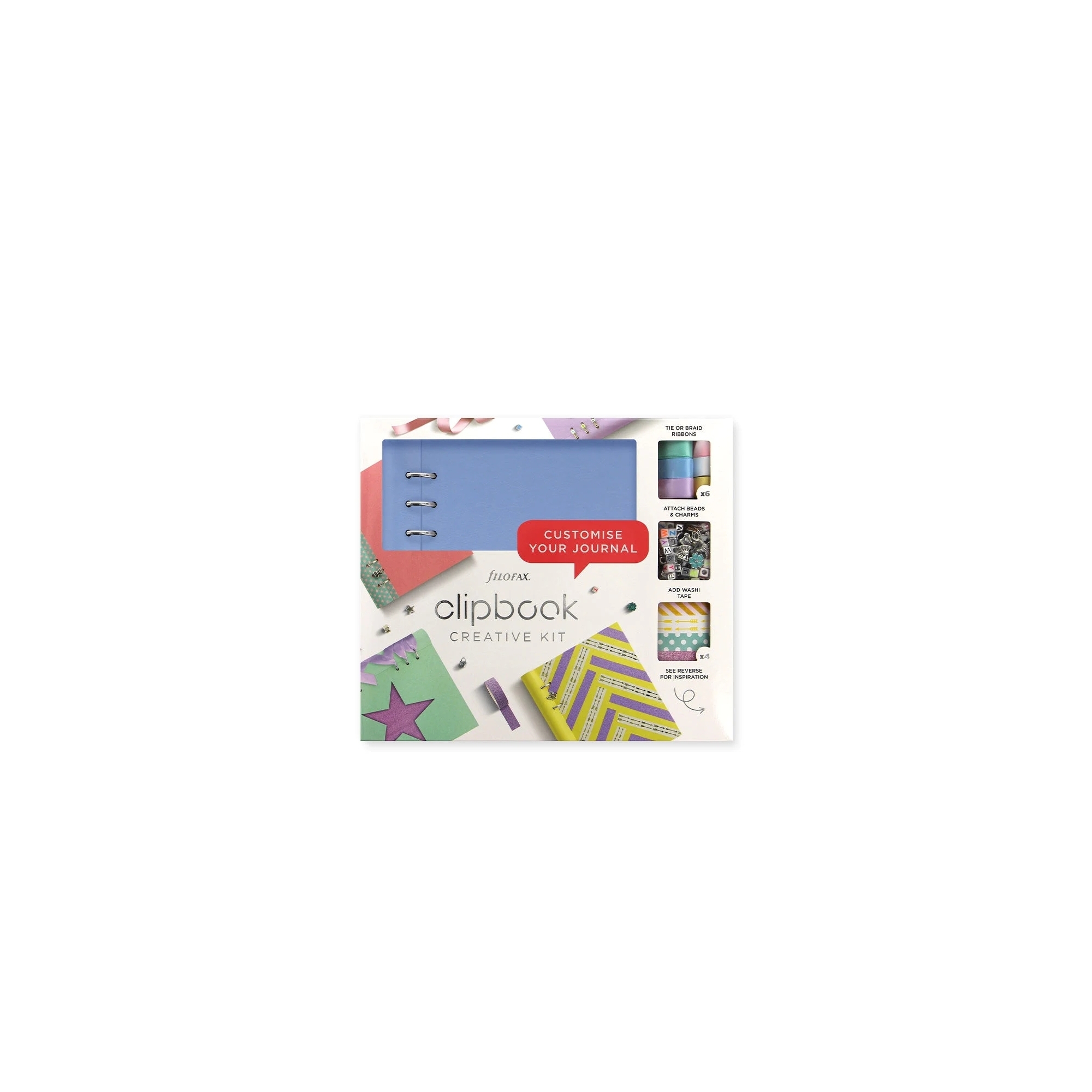 Filofax - Creative Set Clipbook A5 Pastel Blue