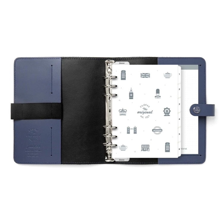 The Original A5 Organiser Midnight blue FILOFAX - 3