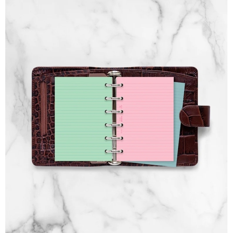 Náplň linajkový papier vreckový mix farieb fashion FILOFAX - 2