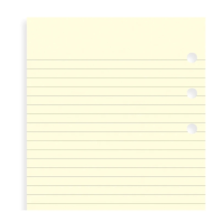 Náplň linajkový papier vreckový krémový FILOFAX - 4