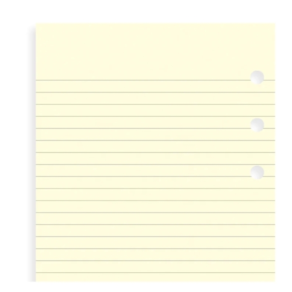 Náplň linajkový papier vreckový krémový FILOFAX - 4