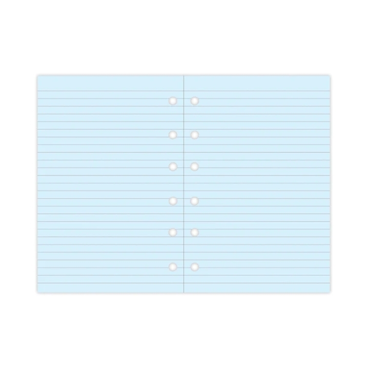Ruled Notepaper Pocket Refill blue FILOFAX - 3