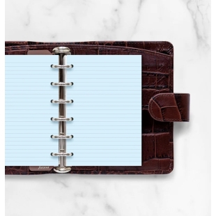 Liniertes Notizpapier Pocket Refill blau FILOFAX - 1