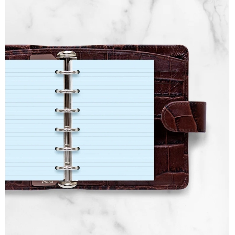 Ruled Notepaper Pocket Refill blue FILOFAX - 1