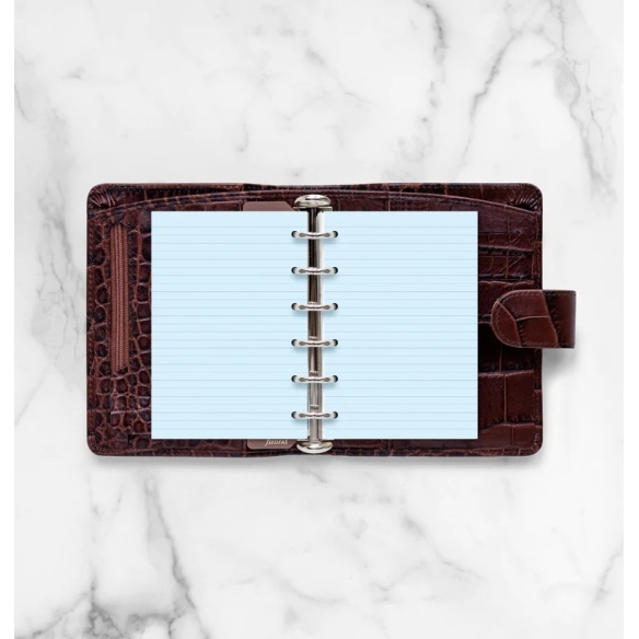 Ruled Notepaper Pocket Refill blue FILOFAX - 2