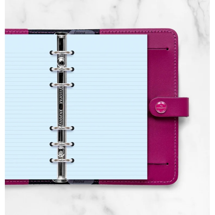 Ruled Notepaper Personal Refill blue
