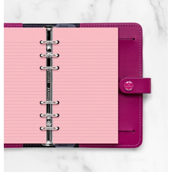 Náplň linajkový papier osobný ružový FILOFAX - 1