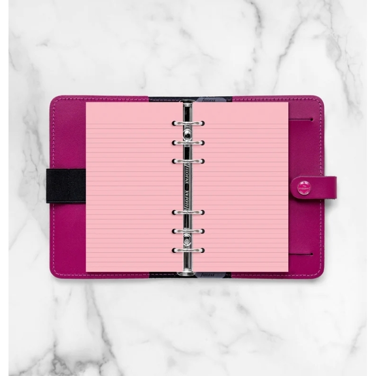 Náplň linajkový papier osobný ružový FILOFAX - 2