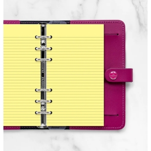 Liniertes Notizpapier Personal Refill gelb FILOFAX - 1