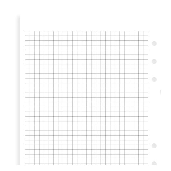 Náplň štvorčekový papier osobný FILOFAX - 4
