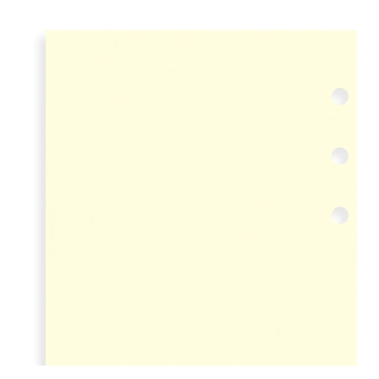 Plain Notepaper Personal Refill cotton cream FILOFAX - 4