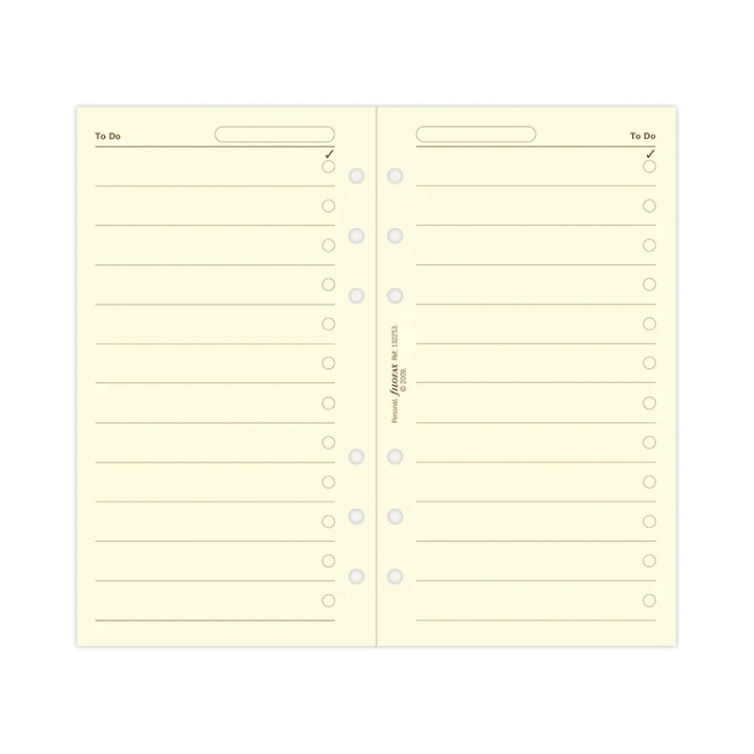 To Do Personal utántöltő pamutkrém FILOFAX - 3