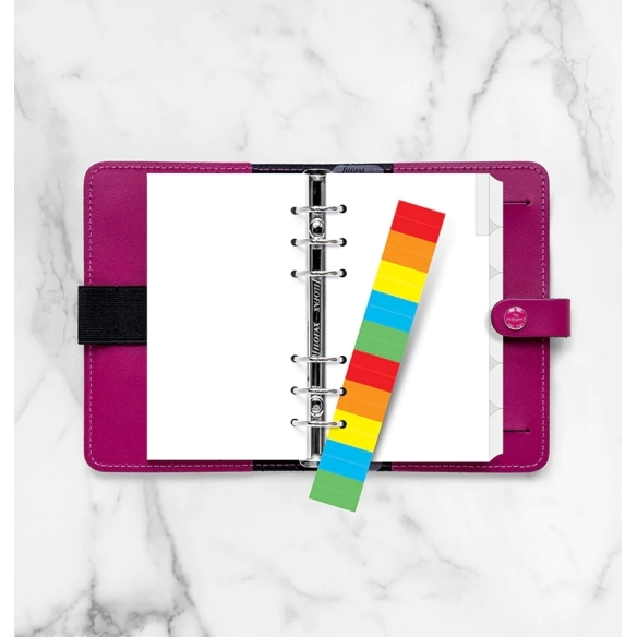 Farebné prázdne rozraďovače pre diár osobný FILOFAX - 2