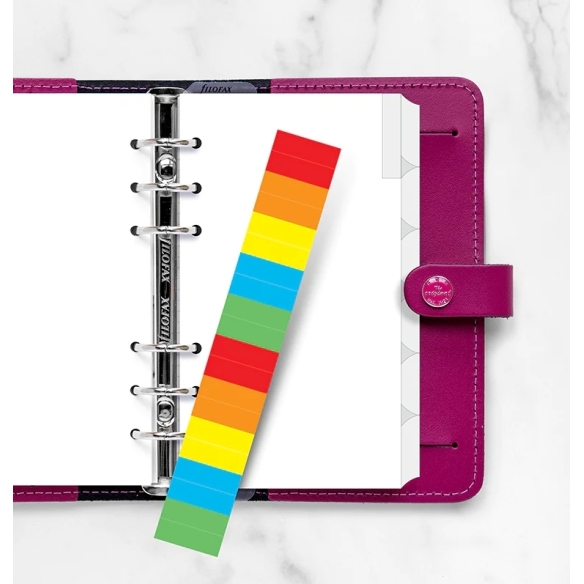 Intercalaires vierges avec étiquettes de couleur Personnels FILOFAX - 1
