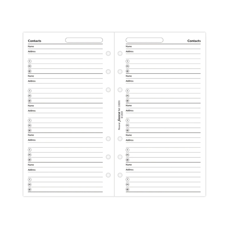 Náplň adresár osobný FILOFAX - 3