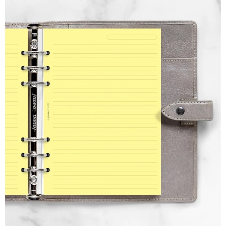 Náplň linajkový papier A5 žltý FILOFAX - 1