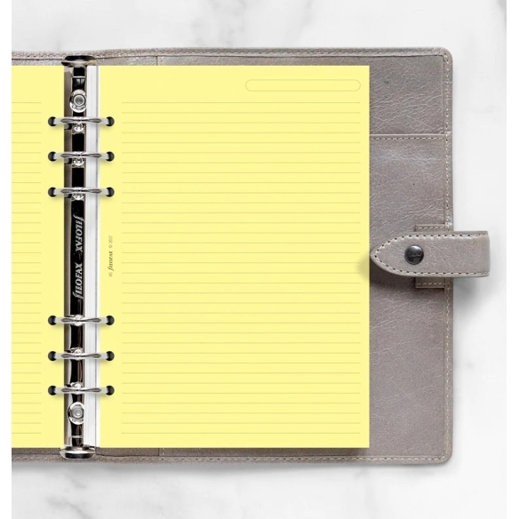 Náplň linajkový papier A5 žltý FILOFAX - 1