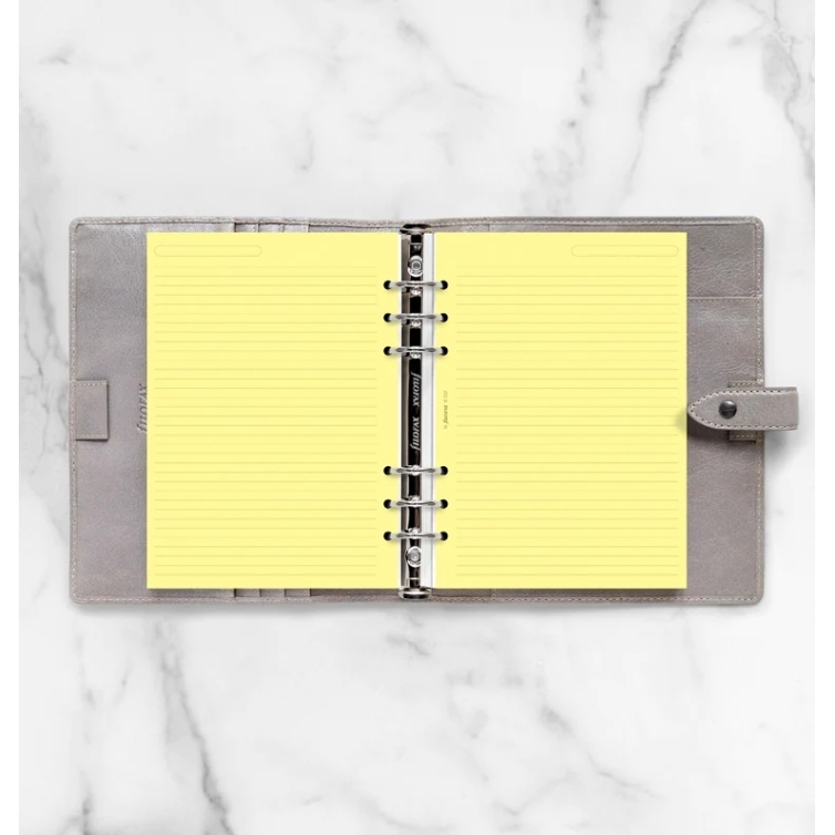 Ruled Notepaper A5 Refill yellow FILOFAX - 2